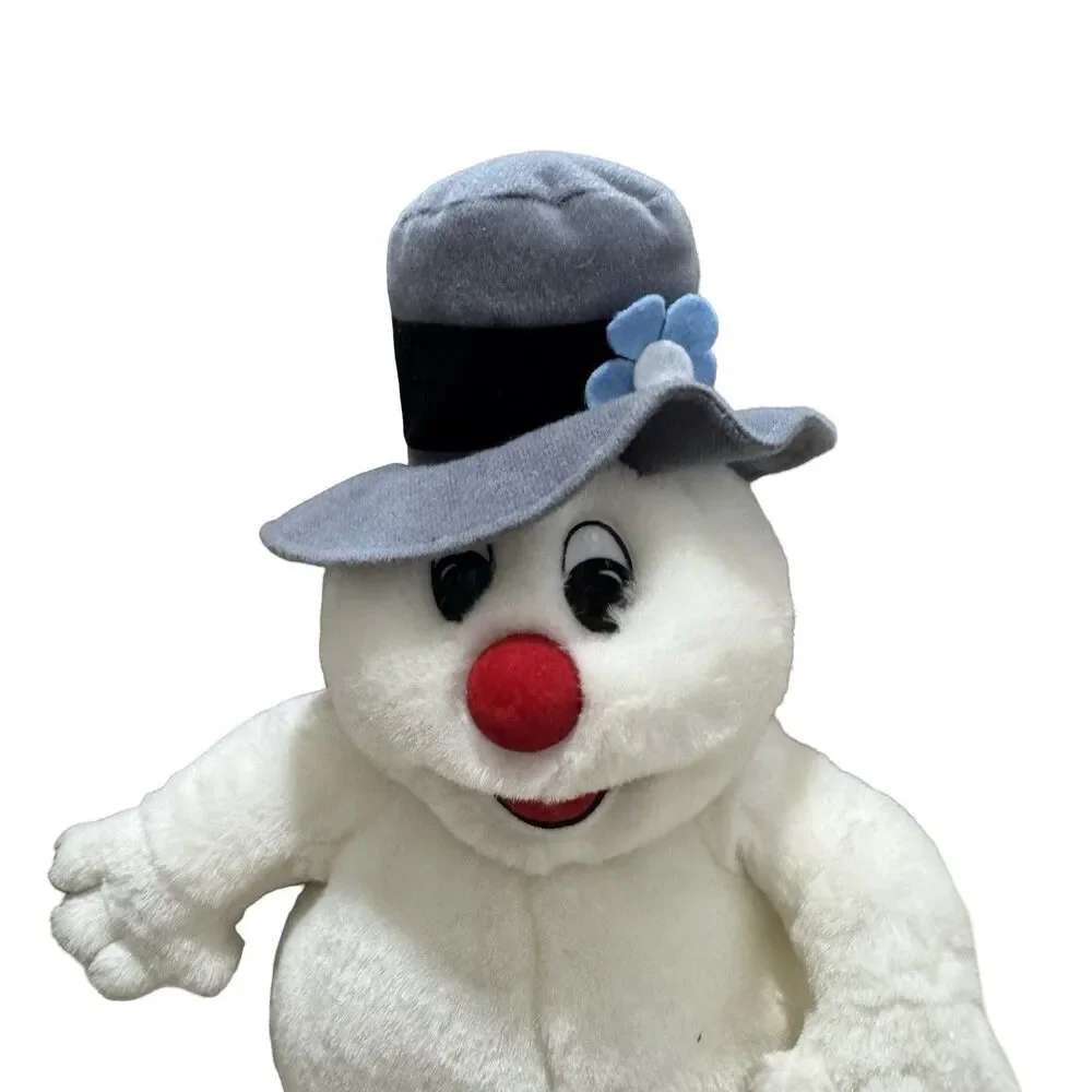 Vintage Gemmy Singing‎ Frosty the Snowman Plush Works Christmas Holiday